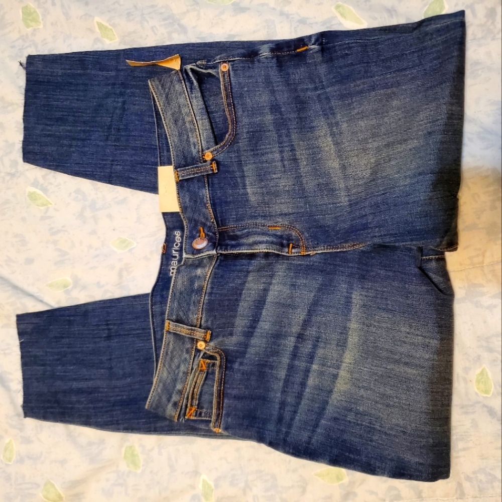 NWT Maurice's cropped jeans